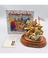 1996 Cherished Teddies Commemorative 5 Year Anniversary Figurine 205354 ... - £13.12 GBP