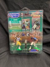 Starting Lineup 2000 Classic Doubles Faulk vs George NFL Super Bowl Seri... - £23.36 GBP