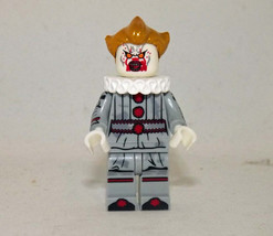 Building Block Pennywise Clown It 2 Horror Stephen King Movie Minifigure Custom - £4.72 GBP