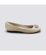 Capodarte Round Toe Quilted Leather Classic Ballet flats - £78.66 GBP