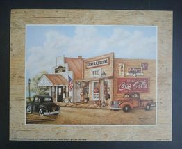 Coca Cola Lithograph Lot Of 4 - 8” X 10” Scafa Tornabene 1993 97 98 Various image 2