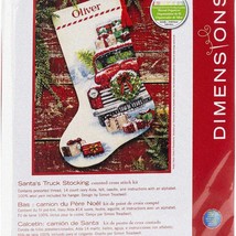 Truckin&#39; Threads: Cross Stitch Stocking Kit - 14 Count Ivor - £71.85 GBP