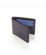 MENS BLACK LEATHER WALLET  BIFOLD ID Window  New Credit Card Holder MOGA - $27.15 CAD