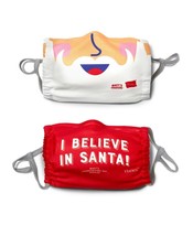 Hanes / Macy&#39;s Thanksgiving Day Parade - Adult Santa Pack I Believe Mask... - £6.38 GBP