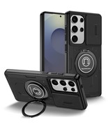Push Mount Friendly Camera Protective Ring Stand Case For Samsung S25 PL... - €8,51 EUR