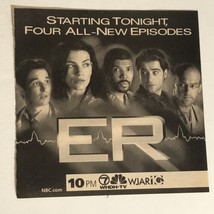 ER Tv Guide Print Ad Anthony Edwards Noah Wylie TPA12 - £4.66 GBP