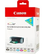 Pixma Pro-100 Compatible Canon Cli-42 8 Pk Value Pack Ink, 8 Pack. - £112.08 GBP