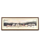 92&#39; Norman Rockwell&#39;s &quot;Main Street Stockbridge&quot; Print On Canvas Of The O... - $1,889.03 MXN