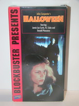 Blockbuster Presents - John Carpenter&#39;s Halloween (Vhs) - £11.79 GBP
