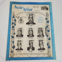 Vintage Maskat Wildcat Masonic Shriners Magazine April 1990 Wichita Fall... - £16.27 GBP