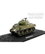 M4 Sherman Medium Tank &amp; Display Case - US ARMY - 1/72 Scale Model - $47.78 CAD