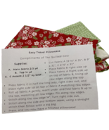 Quilted Cow Standard Pillowcase Fabric Sewing Kit NEW - $19.47 CAD