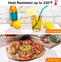 UNTIOR Silicone Kneading Dough Mat  Premium Baking Mat for Pizza Cakes  ... - $7.38+
