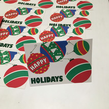 Vintage Christmas Happy Holidays unused greeting cards grand awards brand - €17,09 EUR