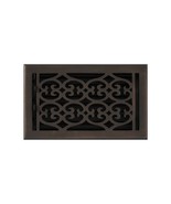 Scroll Design Brass Floor Register with Louvers 8&quot; X 10&quot; Oil Rubbed Bronze - $1,984.11 MXN