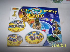 City Country World Photo Geographic Memory Game Discover countries capit... - $39.99