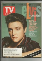 ORIGINAL Vintage TV Guide Magazine August 17-23 2002 Elvis Presley Forever - £15.77 GBP