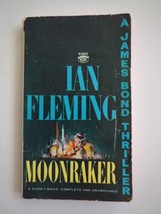 Moonraker Ian Fleming Signet 1963 Paperback A James Bond Thriller SC PB Vtg - £9.86 GBP