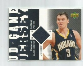 Sarunas Jasikevicius (Pacers) 2006-07 Upper Deck Nba Ud Relic Card #GJ-SJ - £7.41 GBP