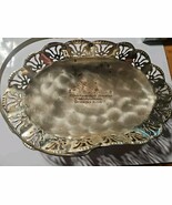 German WWII Panzer Division Großdeutschland silver Plated Fruit Bowl sol... - $2,376.65 MXN