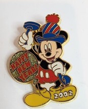 Disney Store 12 Months Of Magic Happy New Year 2002 Mickey Mouse Balloon Pin - £6.89 GBP