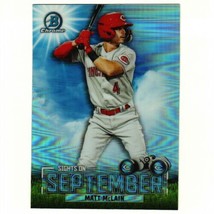 Matt McClain 2023 Bowman Chrome Sights on September Refractor Cincinnati... - $5.00