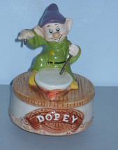Vintage Disney Snow White &amp; The Seven Dwarfs Dopey Music Box - £37.76 GBP