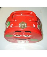 M &amp; M Metal TIN School Lunch Box Case Carry-All TOTE 2003 - £3.11 GBP