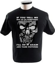 If You Tell Me Not To Do Something Funny Halloween T Shirt - £13.54 GBP+