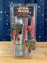 1999 Star Wars Episode 1 Darth Maul Collector Watch Lightsaber Case Mint Nos - £8.72 GBP