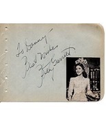 Betty Garrett (d. 2011) Signed Autographed Vintage Autograph Album Page - £19.34 GBP