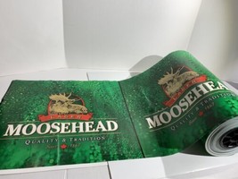 Moosehead Lager Poly Bar Wrap many 100&#39;s of feet Surplus to a Bar, pub - £18.66 GBP