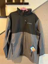 Men’s Columbia Ascender Softshell Jacket - Black &amp; Gray - XLTall - $79.20