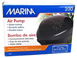 Marina Air Pump Model 200 Air Pump - (Aquariums up to 60 Gallons) - £63.59 GBP
