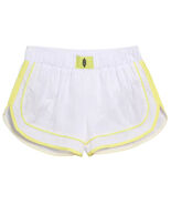 FP Movement Women Varsity Blues Athletic Lined Shorts White Highlighter ... - $456.12 MXN