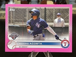 2022 Topps Pro Debut Pink #PD151 Maximo Acosta RC Rookie Card SN 146/199 ⚾ - £3.49 GBP
