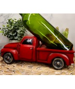 Ebros Classic Red Vintage Old Fashioned Pickup Truck Wine Holder 11.25&quot;L - €29,10 EUR