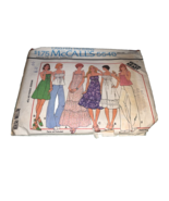 Vintage 1977 McCalls  5583 Dress, Top &amp; Pants Or Shorts.  EASY Size Small - $5.29 CAD