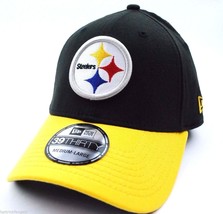 Pittsburgh Steelers New Era 39THIRTY NFL Football Touch Down Classic Hat - $21.80