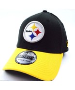 Pittsburgh Steelers New Era 39THIRTY NFL Football Touch Down Classic Hat - £17.42 GBP