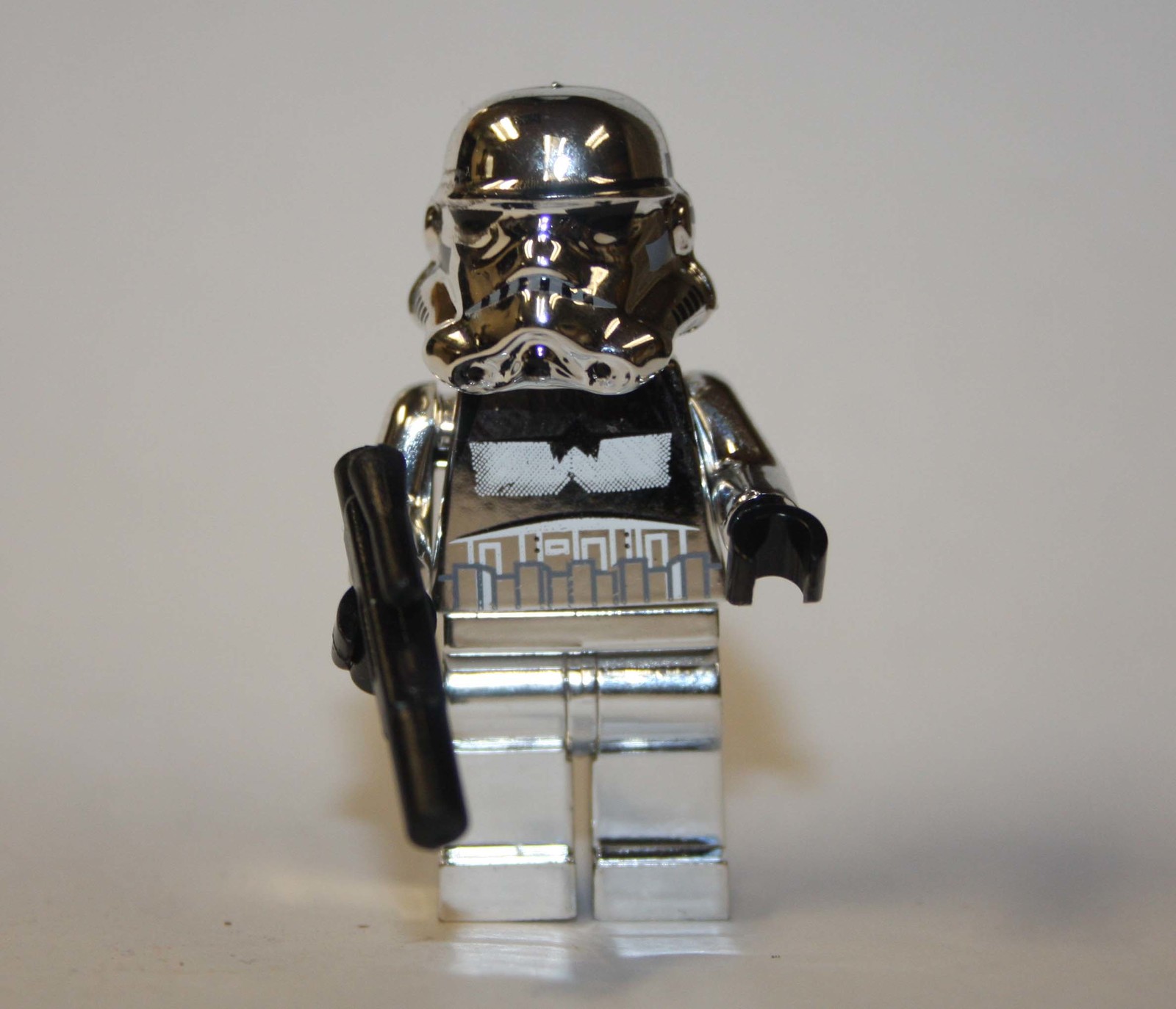 Minifigure Stormtrooper Silver Chrome US Seller - $9.98