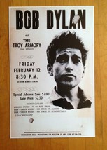 Bob Dylan at the Troy Armory Concert Poster 11 X 17 - $16.82