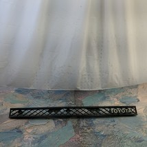 1986.5-1988 Toyota Supra 5311114390 Black Front Bumper Grille Trim w Emb... - $2,003.97 MXN