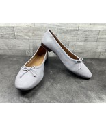 Madewell Ballet Flat Women 6.5M The Adelle Shoes Lizard Embossed blue Gr... - €32,12 EUR