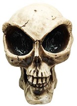 Extra Terrestrial MARS Attack 8&quot; Tall Alien Skull Skeleton Figurine Sculpture - £29.56 GBP