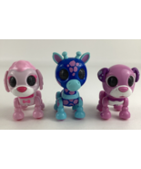 Zoomer Zupps Interactive Electronic Pets Lot Safari Giraffe Rafa Puppy P... - $31.52 CAD