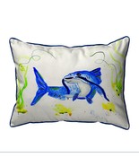 Betsy Drake Betsy&#39;s Catfish Extra Large Zippered Pillow 20x24 - £48.61 GBP