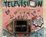 Vintage 1999 Collectible Keychain Talking Television Tv NOS #546-0 TWILI... - £15.86 GBP