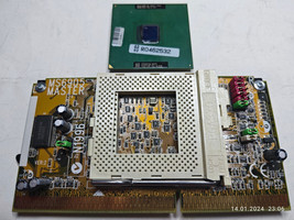 MSI MS-6905 MS6905 V2 Slot 1 Socket 370 converter board + P3 Coopermine ... - $135.23