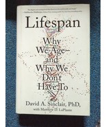 Lifespan : Why We Age and Why We Dont Have To By David A. Sinclair  Pape... - £11.34 GBP